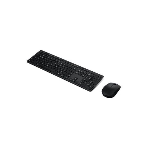 Lenovo Professional - keyboard and mouse set full size - QWERTY - Nordic - grey Input Device - Tastatur & Maus Set - Nordisch - Grau