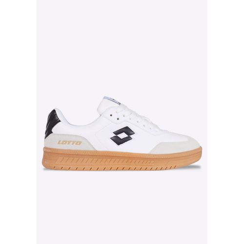 Sneaker LOTTO, Gr. 46, weiß (weiß, schwarz), Synthetik, Schuhe