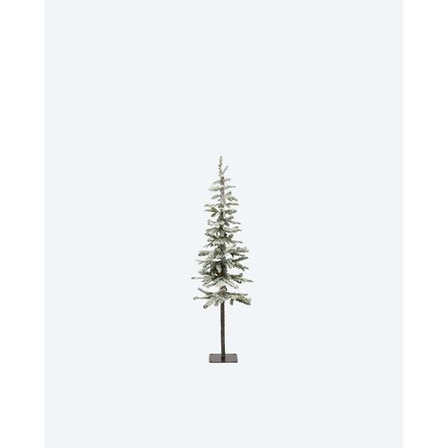 Weihnachtsbaum mit Kunstschnee & LEDs