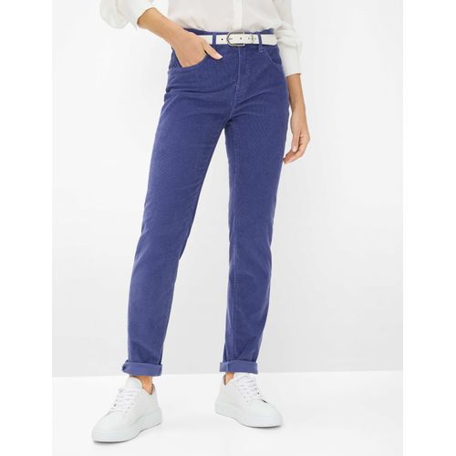 Brax Damen Cordhose Style MARY DARK PURPLE, dunkles lila, Gr. 36L Image