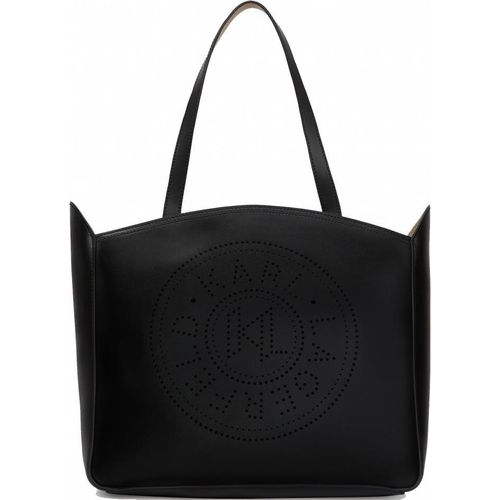 K Circle Mid Zip Tote