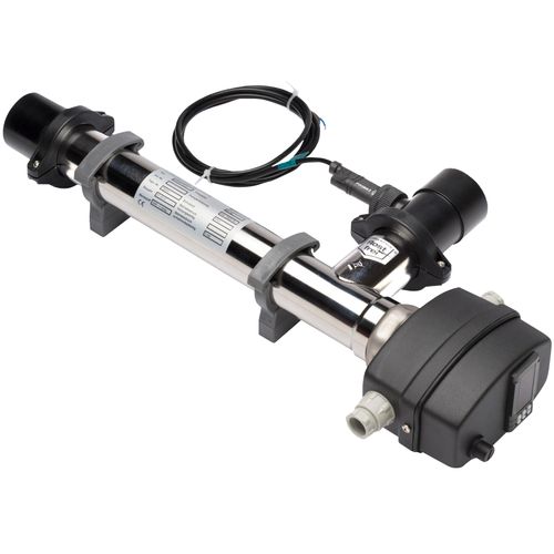 Dapra EWT Elektroheizer Wärmetauscher V4A 12 kW Poolheizung Schwimmbadheizung