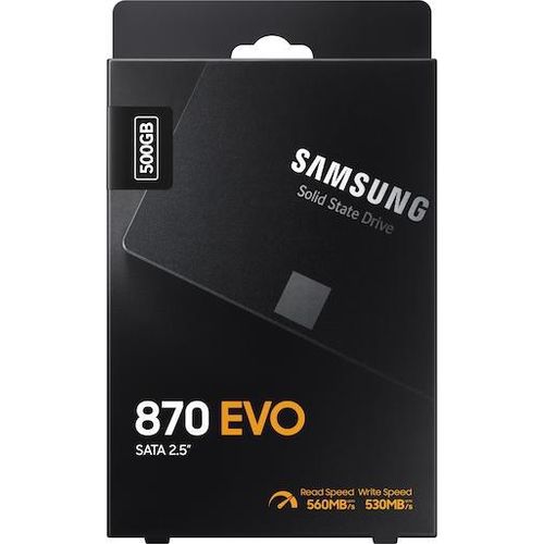 Samsung Ssd 870 Evo 500Gb Sata Iii 560/530 Mb/S Höchstleistung