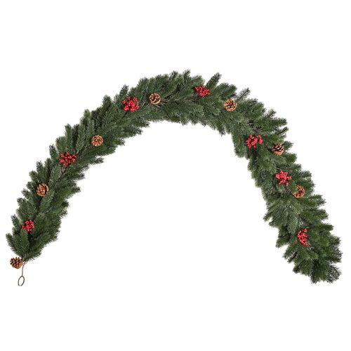 HOMCOM Weihnachtsgirlande PE