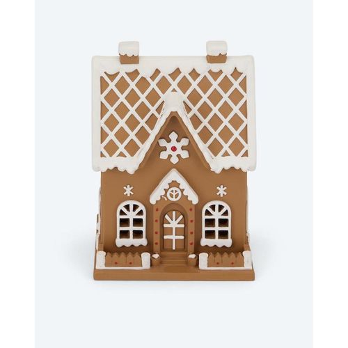 Lebkuchenhaus mit LED