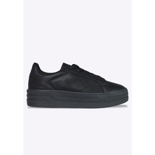 Sneaker LOTTO, Gr. 37, schwarz, Synthetik, Schuhe