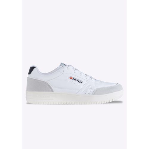 Sneaker LOTTO, Gr. 45, weiß, leuchtendesgrau, Synthetik, Schuhe