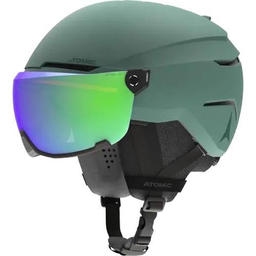 Atomic Savor Visor Stereo Skihelm (Grün)