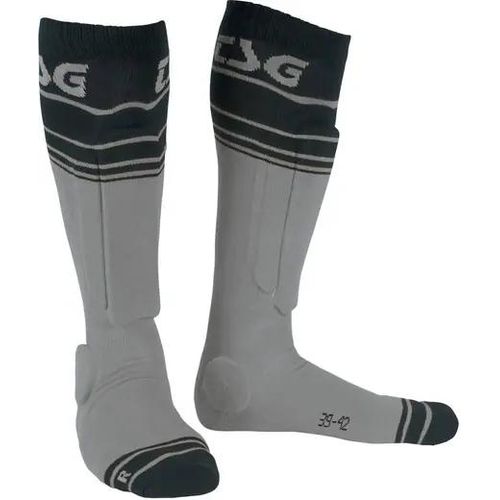 TSG Riot Protektoren Socken (Grey-striped)
