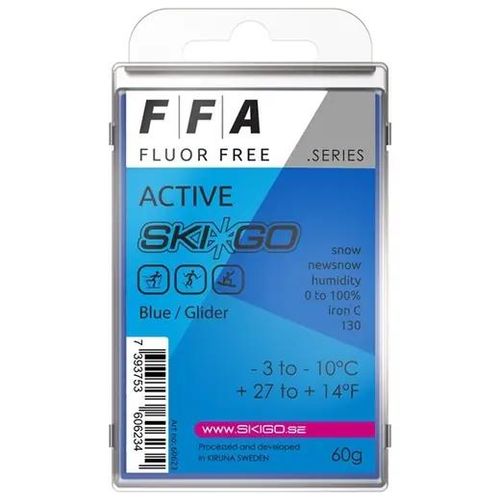 Skigo FFA Glide Ski Wax (Blau)