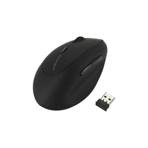 Kensington Pro Fit® Ergo Wireless Maus für Linkshänder - Vertical mouse (Schwarz)