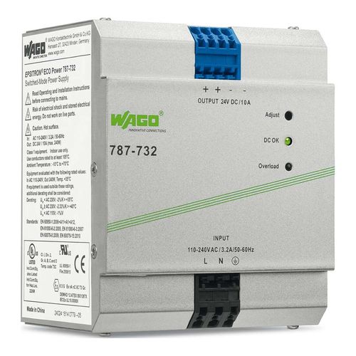 WAGO GmbH& Co. KG Stromversorgung 24V 10A 787-732)