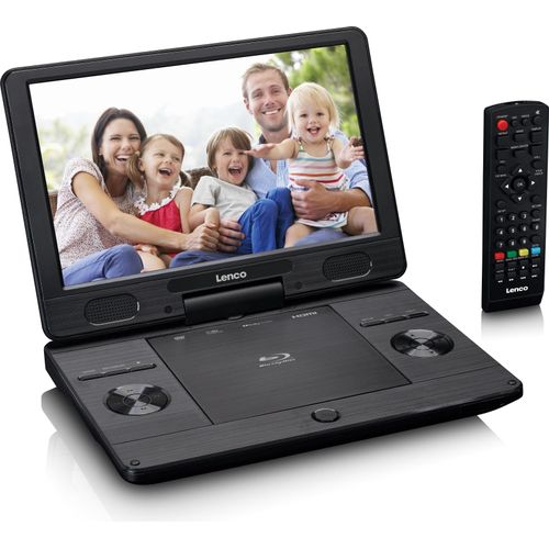Lenco BRP-1150BK - Tragbarer 11,5" Blu-ray - DVD-Player mit USB und SD, schwarz