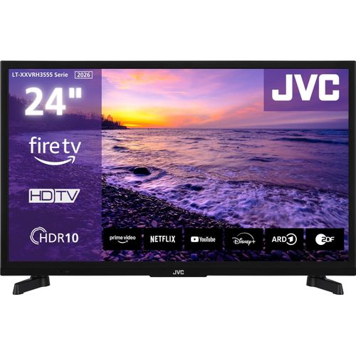 JVC LT-24VRH3555 Fernseher 24 Zoll Fire TV HD-Ready Smart TV HDR Alexa Triple-Tuner LED TV (2026)