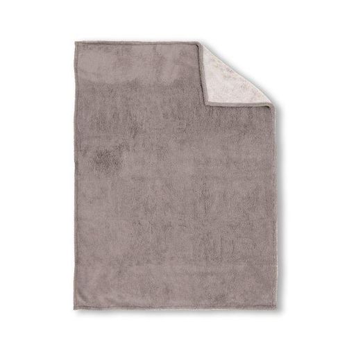Decke SHERPA taupe