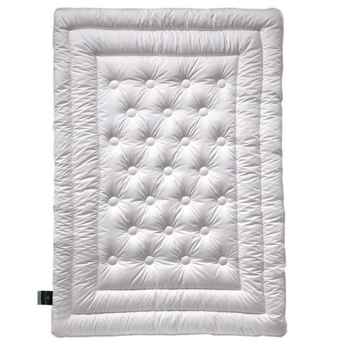 Billerbeck Winterdecke Brilliant Duo, Weiß, Textil, 135x200 cm, temperaturausgleichend, feuchtigkeitsregulierend, weich und anschmiegsam, Schlaftextilien, Bettdecken, Winterdecken