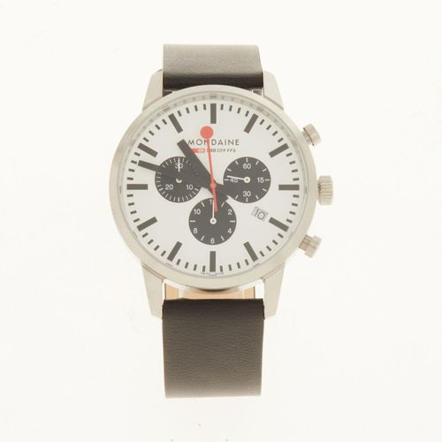 Mehrfarbige Chronographen-Armbanduhr