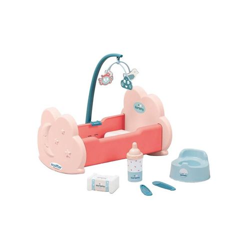Ecoiffier - Doll's Cradle with Accessories 6 pcs.