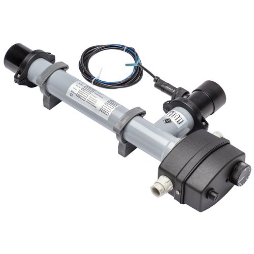 Dapra EWT Elektroheizer Titan Wärmetauscher 12 kW Poolheizung Schwimmbadheizung