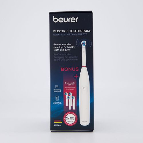 Weiße elektrische Zahnbürste