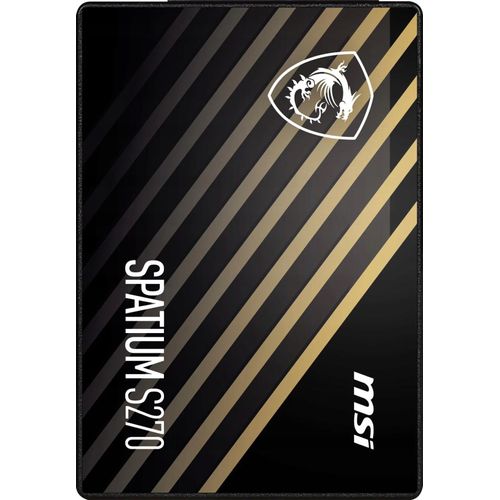 MSI Spatium S270 SSD 960GB SATA III 2,5 500/400 MB/s 3D NAND leistungsstark