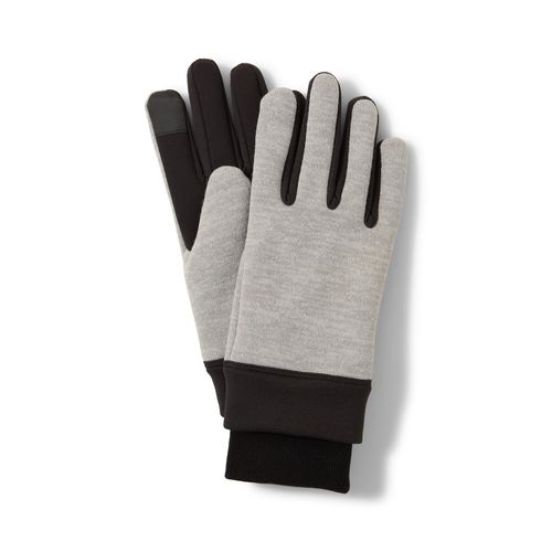 TOM TAILOR Herren Smartphone Handschuhe, grau, Meliert, Gr. S/M