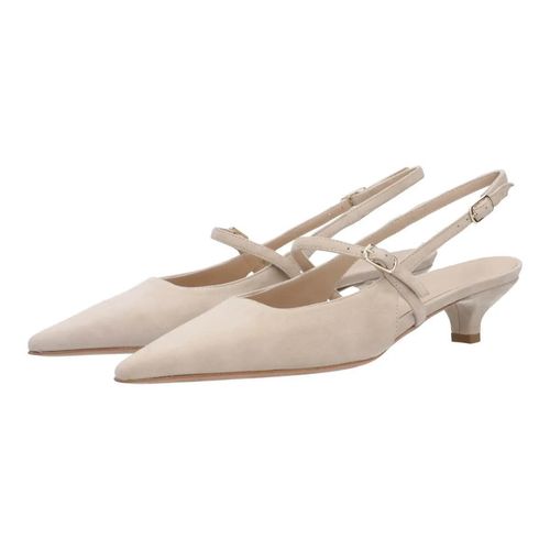 Thea Mika Hohe Schuhe - Slingpumps - Gr. 38 (EU) - in Creme - für Damen Image