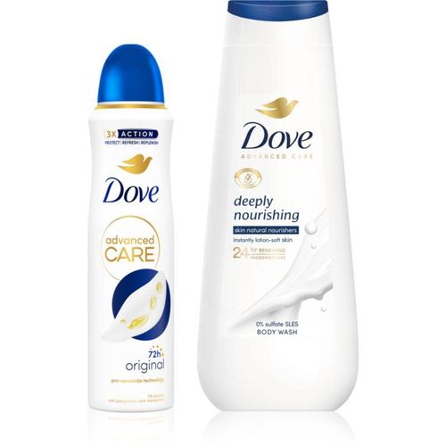 Dove Advanced Care Deeply Nourishing voordeelverpakking met deodorant en douchegel