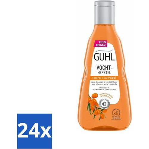 Guhl - Shampoo - Feuchtigkeitswiederherstellung - 250 ml - Vorteilspack - 24 Stücke