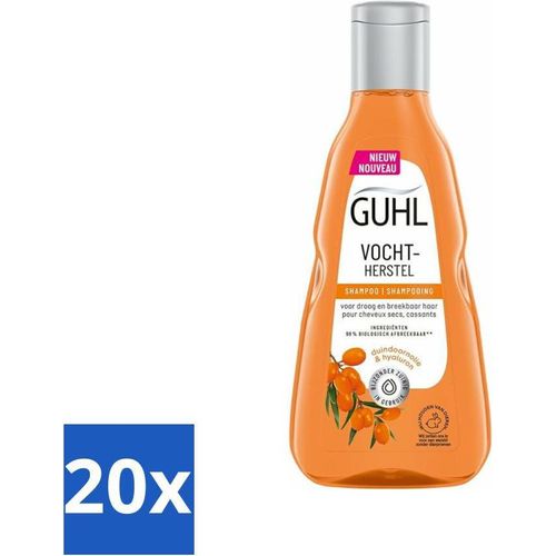 Guhl - Shampoo - Feuchtigkeitswiederherstellung - 250 ml - Vorteilspack - 20 Stücke