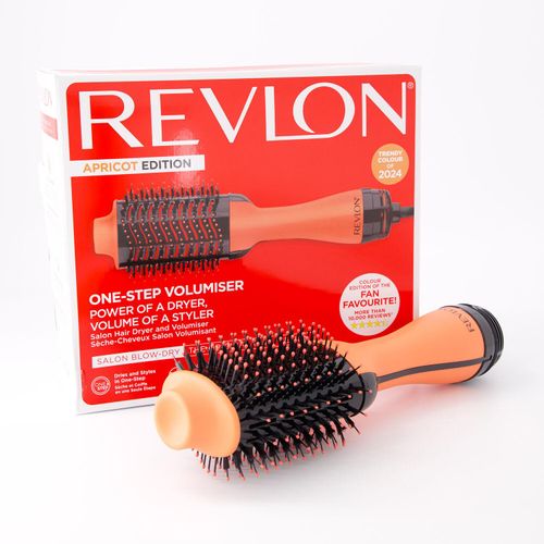 Orangefarbener Volumen-Haartrockner