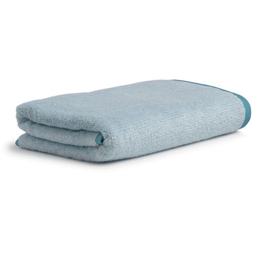 Handtücher MÖVE "Tide", lagoon, aqua, B:50cm L:100cm, Walkfrottier, Handtücher, im Jacquard-Design