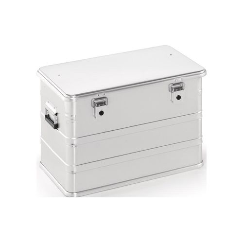 Aluminiumbox L582xB385xH397mm 76 l mit Klapphebelverschlssen mit Bohrungen