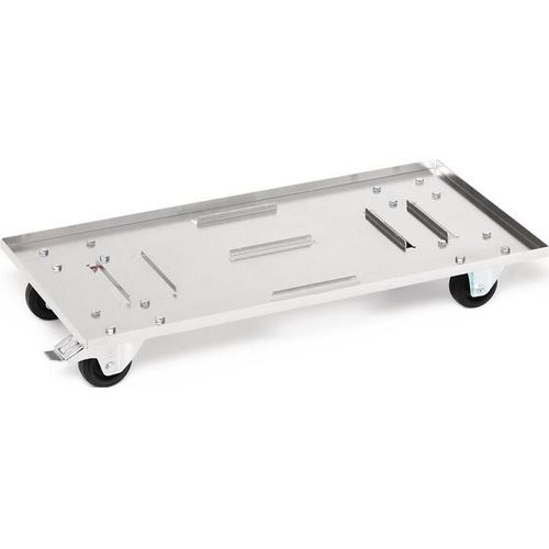 Transportwagen Stahl verzinkt fr Aluminiumboxen 29 - 91 l Gesamttragfhigkeit 50 kg