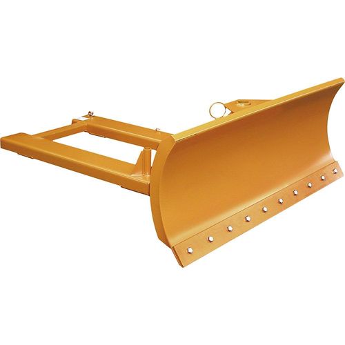 eurokraft pro Schneeschieber für Gabelstapler, mit Stahlschürfleiste, Schildbreite 1500 mm
