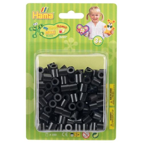 Hama Ironing beads Maxi - black 250 pcs