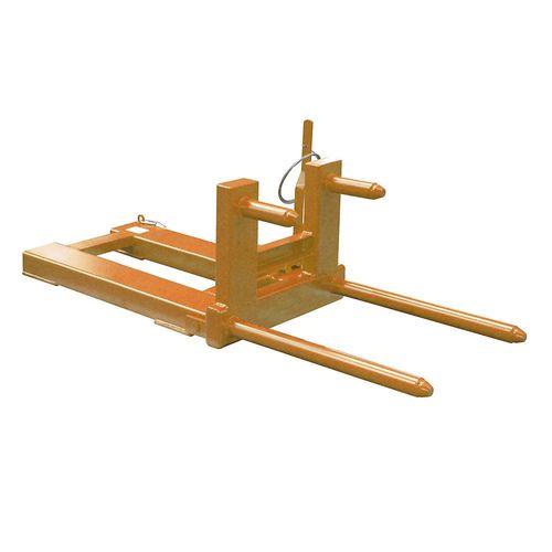 eurokraft pro Fasswender, für 1 x 200-l-Stahl-Spundfässer, orange