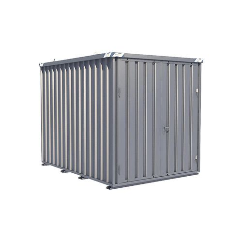 Lagercontainer, 2 Flügeltüren, Außen-BxHxT 2300 x 2400 x 3100 mm kaiserkraft