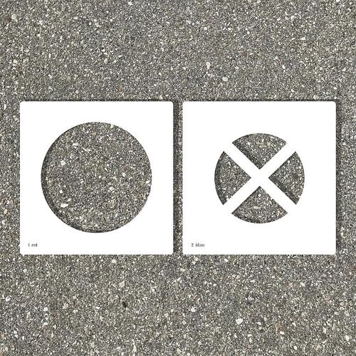 Bodenschablone, Halteverbot, Folie, selbstklebend kaiserkraft