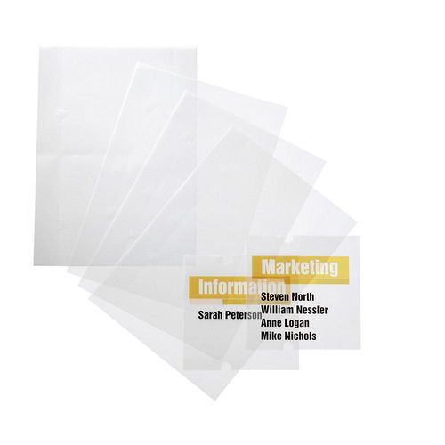 DURABLE Ersatzfolien für CRYSTAL SIGN, VE 30 Stk, HxB 105 x 148 mm