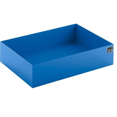 Paletten-Auffangwanne, LxBxH 1200 x 800 x 260 mm, blau RAL 5012 kaiserkraft