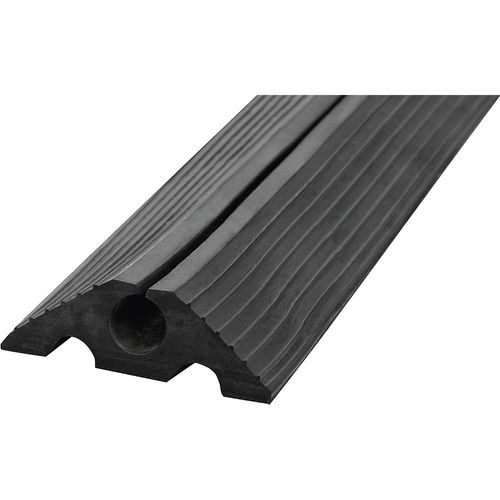 Moravia Kabelbrücke, aufrollbar, für Kabel bis Ø 20 mm, schwarz