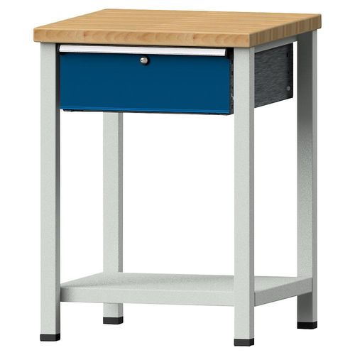 ANKE Kompaktwerkbank, BxT 605 x 650 mm, 1 Schublade, stationär