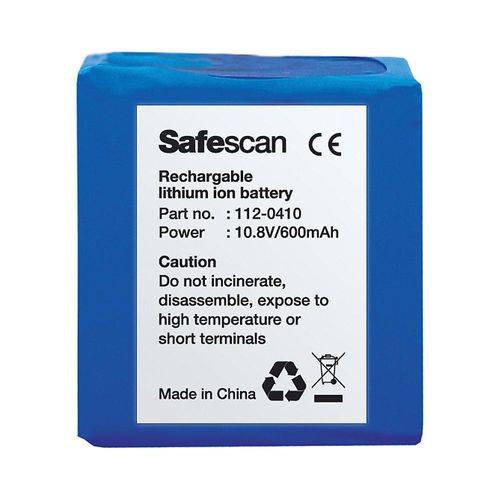 Safescan Aufladbare Batterie, für Falschgeldprüfgeräte 155-S, 165-S und 185-S, LB-105
