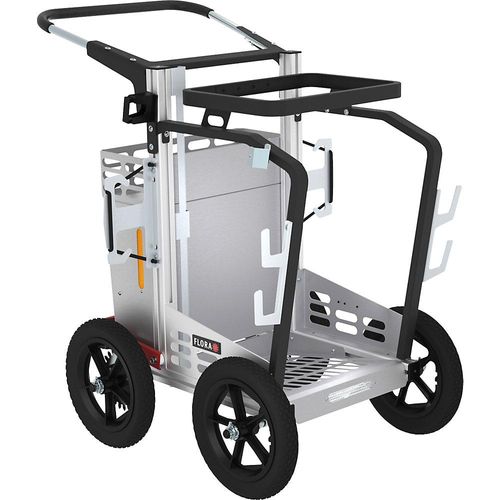 FLORA Abfallsammelwagen Picobello City, feste Müllsackhalterung, HxBxL 1030 x 710 x 900 mm, 120 l