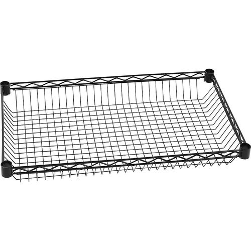 Korb für Tischwagen, LxB 760 x 460 mm, schwarz kaiserkraft