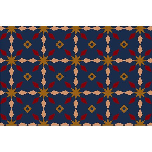 NOTRAX Schmutzfangmatte, Notrax Déco Design™, LxB 900 x 600 mm, blau/rot