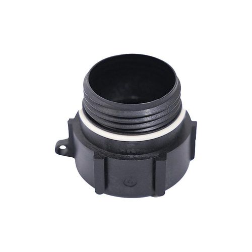 Adapter, für isolierte Container, S 56x4 außen auf 2'' BSP innen, schwarz kaiserkraft
