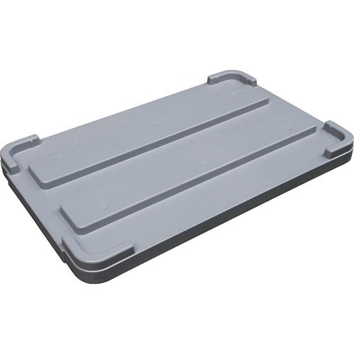 CEMO Deckel für Altbatterie-Box, für Inhalt 300 l, LxB 1030 x 650 mm, grau