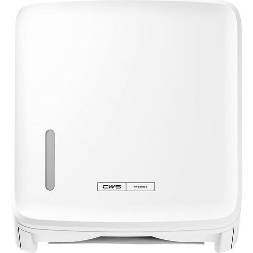 CWS Faltpapierspender PureLine, für 300 Tücher, weiß